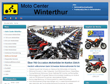 Tablet Screenshot of moto-center-winterthur.ch